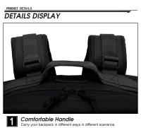 Mochila Táctica Multifuncional 50L Para Hombres Viaje Grande Capacidad Impermeable Deportes Al Aire Libre Bolsas Rucksacks - details 4