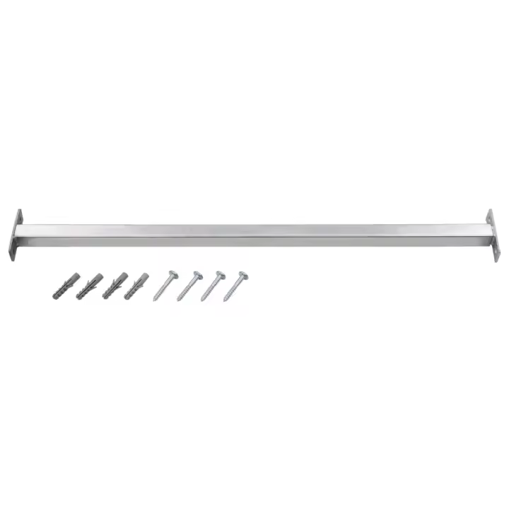 vidaXL Barra de seguridad ajustable para ventana 710-1200 mm - 1