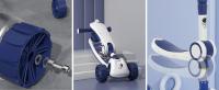 MAGIC SELECT 𝗣𝗮𝘁𝗶𝗻𝗲𝘁𝗲 𝗽𝗮𝗿𝗮 𝗡𝗶𝗻̃𝗼𝘀 de 3-12 Años. Patín Infantil Plegable. Scooter para Niños con Luces LED, 3 Ruedas PU, 4 Alturas Ajustables, Carga Máxima de 50kg. - details 1