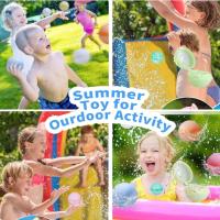 Bolas De Agua Reutilizables Magnéticas Para Piscina Bala De Agua Recargable Bomba De Agua Self-Sealing Para Niños Juguete De Natación - details 7