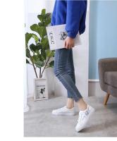 Zapatos Blancos Pequeños Para Mujer Primavera/Verano/Otoño Nuevos Patrón Bordado Coreano Casual Suela Baja Estudiante Zapatos Planos - details 18