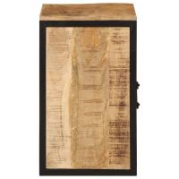 vidaXL Mueble de baño madera maciza de mango y hierro 40x30x50 cm - details 2