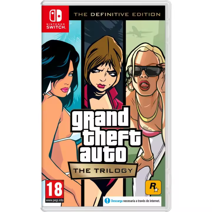 GTA THE TRILOGY THE DEFINITIVE EDITION SWITCH JUEGO FÍSICO PARA NINTENDO SWITCH Nintendo - 1