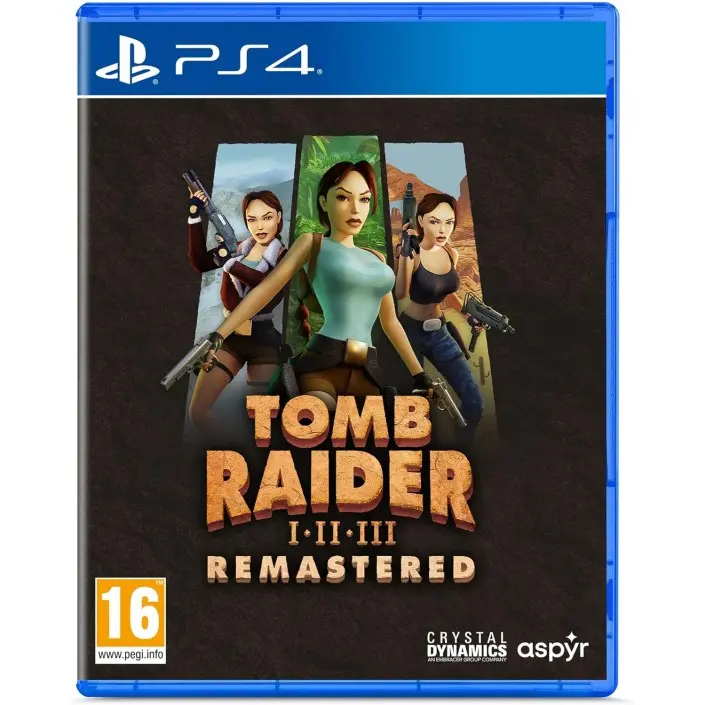 Juego Tomb Raider I-III Remasterizado Para Playstation 4 | PS4 PAL EU - Nuevo Original Precintado - 1