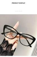 Gafas De Lectura Fashion Purple Cat Eye Con Marco De Mariposa Anti Luz Azul Gradiente Para Computadora Y Lectura - details 4