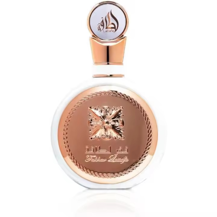 Lattafa Fakhar Rose de Lattafa EDP 100 ml Mujeres, Fragancia Floral con Notas de Salida Frutales y Aldehídos, Notas de Corazón de Nardos y Rosa, y Notas de Fondo de Vainilla y Sándalo - Perfume Eau de Parfum - 1