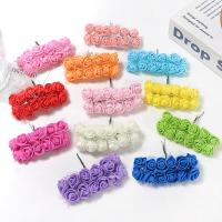 12/36/60Pcs Bouquet De Flores Artificiales Rosa Para Decoración De Hogar Y DIY Accesorios De Boda Decoración De Habitaciones Regalos Para Aniversarios Y Fiesta De Bienvenida - details 2