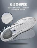 Zapatos De Correr Clásicos Para Hombres 2024 Mocasines Deportivos Ligeros De Cuero Transpirables Y Cómodos Para Exterior Y Casual - details 27