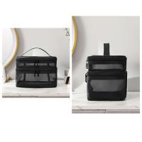 Bolso De Viaje Para Maquillaje Y Artículos De Higiene Personal De Mujer Organizador Transparente De Malla PVC Para Cosméticos Y Toallitas - details 3