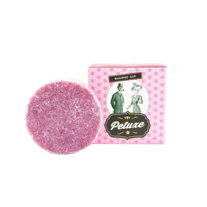 Petuxe Cosmetics Champú Sólido para Mascotas - Vegano para Perros y Gatos - Sin Siliconas - Hidratación Profunda - 1