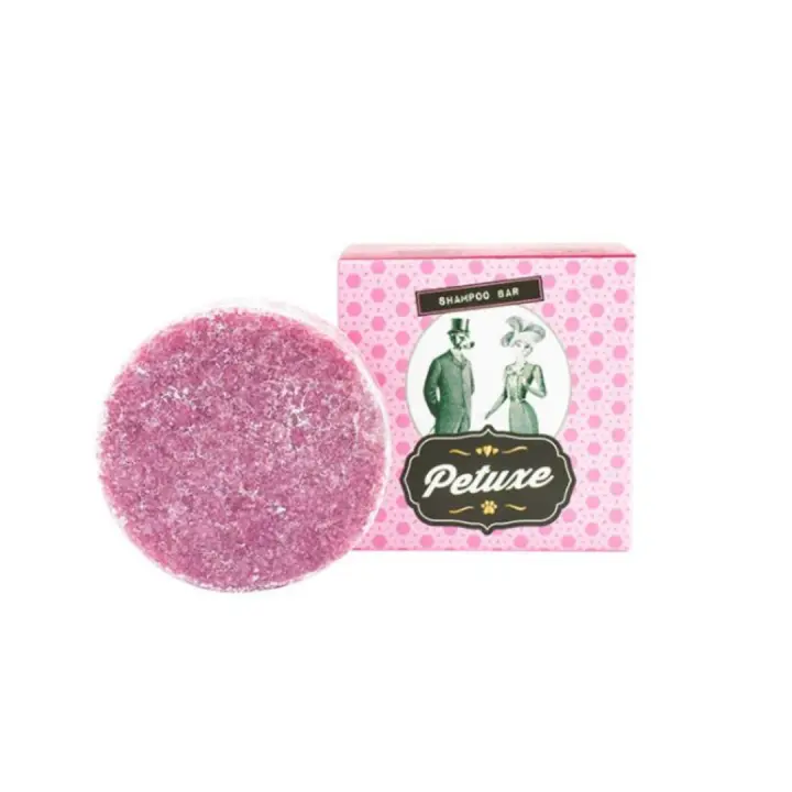 Petuxe Cosmetics Champú Sólido para Mascotas - Vegano para Perros y Gatos - Sin Siliconas - Hidratación Profunda - 1