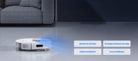 Ezviz RE4 Plus Robot inteligente aspirador y friegasuelos Potencia de succión hasta 4000 Pa Control por voz Detección de caídas Bolsa de polvo de 4 L Depósito de agua 300 ml - details 2