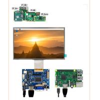 Pantalla LCD de 7 pulgadas para Raspberry Pi, placa de controlador con Monitor de placa de controlador, 1024X600, compatible con AV, con prioridad de marcha atrás - details 5