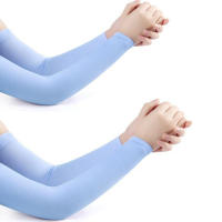 Pantorrillas De Seda Hielo Para Protección Solar Antideslizantes Para Hombres Y Mujeres Guantes De Verano Para Ciclismo Y Actividades Al Aire Libre - details 1