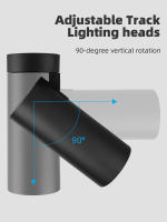 Resaltadores LED Rotativos Para Decoración De Tiendas Y Hogar Luz De Techo Plegable Para Ropa Y Sala De Estar Iluminación Para Calle - details 3