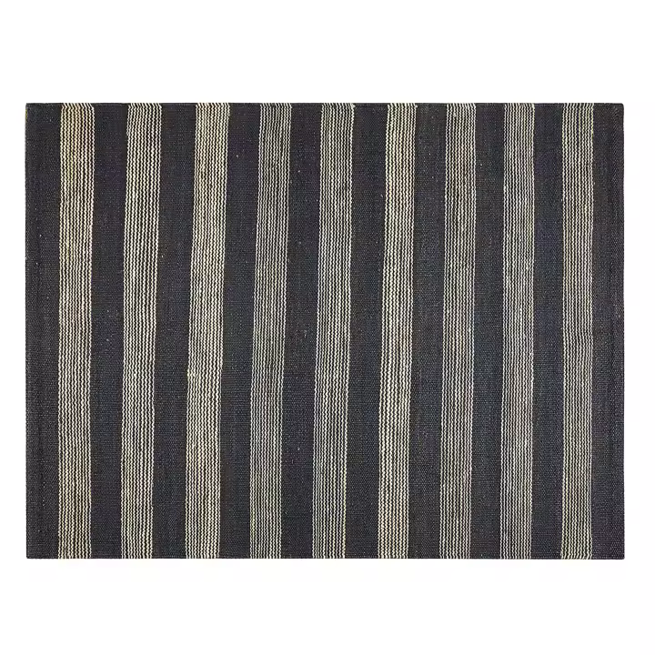 Parentesi Quadra  -  ALFOMBRA YUTE NATURAL ANTRACIT 120X170 - 1
