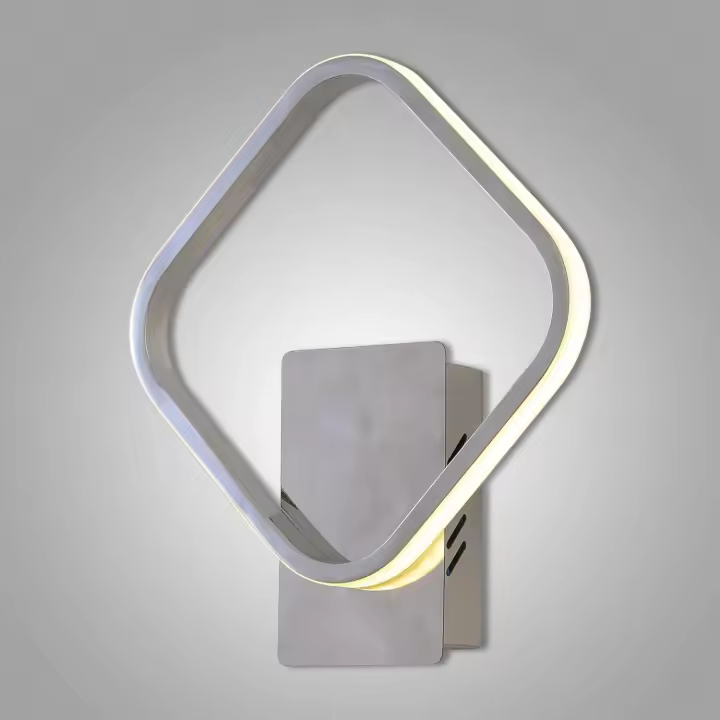 Aplique de Pared LED Melchor 12W 4000K Cromo-lÚzete | Iluminación de Estancias - 1