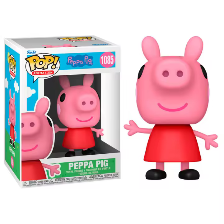 Figura Pop Peppa Pig-Figura de Vinilo Coleccionable - Idea de Regalo- Mercancia Oficial - Juguetes para Niños y Adultos - Movies Fans - Muñeco para Coleccionistas y Exposición - 1
