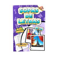 Pack de 2 Libros de Sopas de Letras con Letra Grande – 1092 Pasatiempos en Español para Adultos y Mayores – Ejercicio Mental con Contraste Óptimo en Blanco y Negro –Distripubli Edición Actualizada - details 2