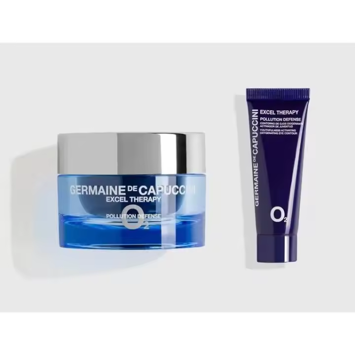 Germaine de Capuccini Excel therapy Crema oxigenante activadora de juventud 50ml + Excel therapy Contorno de ojos oxigenate activador de juventud 15ml - 1