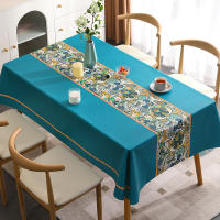 Mantel De PVC Resistente a Altas Temperaturas Y a La Grasa Venta Al Por Mayor Impermeable Y Resistente Al Escaldado Rectangular Para Mesa De Té - details 12