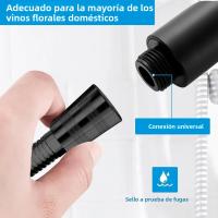 Cabezal De Ducha De Alta Presión Con Tubo De Agua Ahorro De Agua Con Nozzle De Spritz Ajustable De 5 Modos Accionado Con Una Clave Accesorios De Baño - details 3