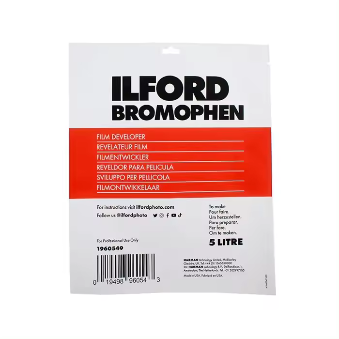 ILFORD Bromophen Revelador papel en polvo para mezclar 5000 ml CAT 1960549 - 1
