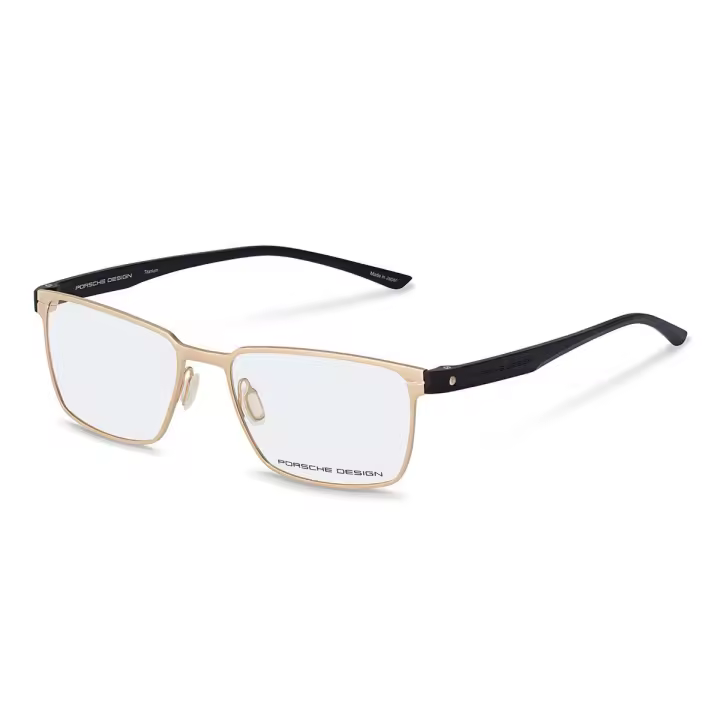 Montura de Gafas Hombre Porsche Design P8354-B Dorado - 1