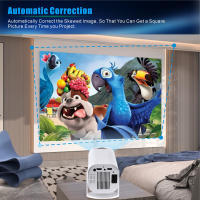 BIT Proyector Portátil 2025 Nueva 4K Android 11 Dual Wifi6 200 ANSI Allwinner H713 BT5.0 1080P 1280*720P Para Cine En Casa Y Exterior - details 6