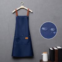 Aguasaloza Chaleco De Hombro Para Hombres Y Mujeres Apron De Cocina Para Salon De Belleza Barbacoa Limpieza Delantal De Algodón Sin Mangas Estilo Sencillo - details 7