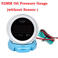 Gauge De Temperatura De Agua 52mm Para Coche Con Pantalla Digital LED Y Función De Alarma Medidor De Nivel De Combustible Voltímetro Y Presión De Aceite - details 8