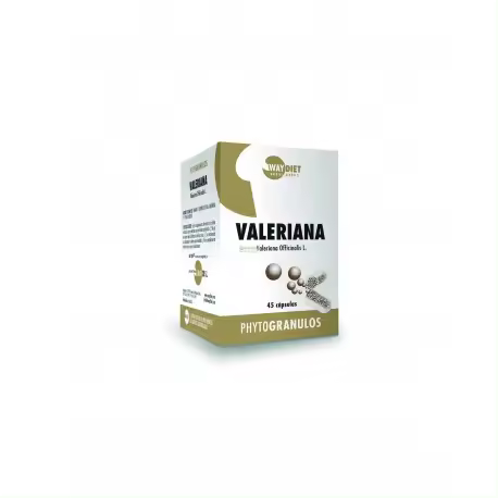Valeriana 45 Capsulas De 400 Mg  Waydiet - 1