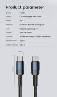 Cable De Carga Rápida Toocki 100W Tipo C a Tipo C USB C PD 5A Para Xiaomi POCO F4 F3 Samsung Redmi Macbook 3M Tejido No Certificado - details 10
