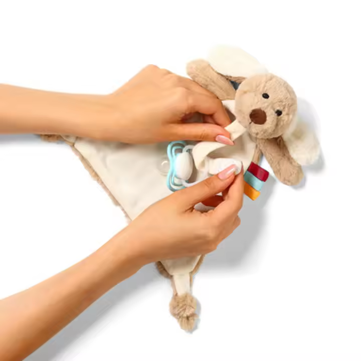 Dou Dou Peluche Bebé Babyono - Amigo Fiel para Tu Bebé - 100% Poliéster Suave y Seguro - 1