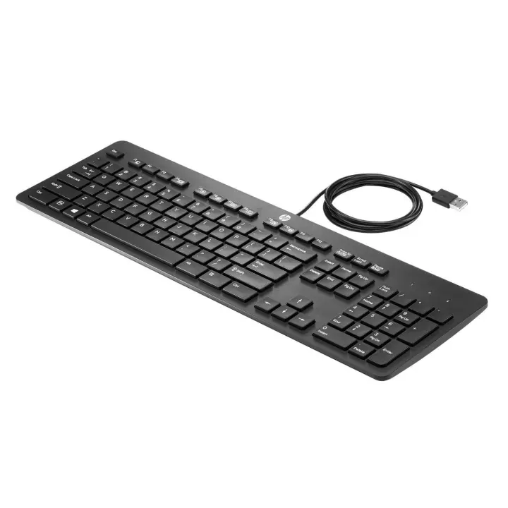 Teclado USB Delgado de Negocios en Francés HP - 1