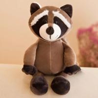 Muñeco De Peluche De 25cm Kawaii Con Animales Del Bosque León Tigre Elefante Mono Zorro Juguetes Para Dormir De Peluche Realistas Para Niños - details 6