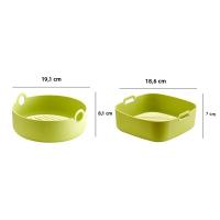 Nueva Cesta De Silicona Para Air Fryer Asiento De Fácil Limpieza Placa De Pizza Accesorios De Air Fryer Sartén De Asador - details 8
