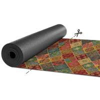 Alfombras pasillero multiusos, decoración hogar, base goma, fáciles de limpiar y adaptables, antideslizante, resistentes para salón, cocina, pasillo, habitación. 70% Algodón y 30% Poliéster - details 2