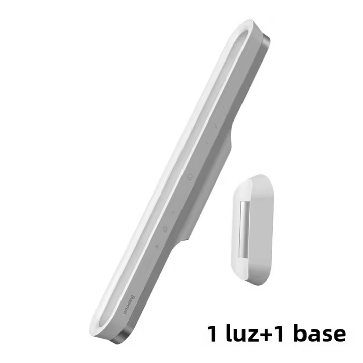 Lámpara De Escritorio Magnética Baseus LED Recargable Con Iluminación Suave Para Armario Estudio Lectura Luz Nocturna Moderna - 1