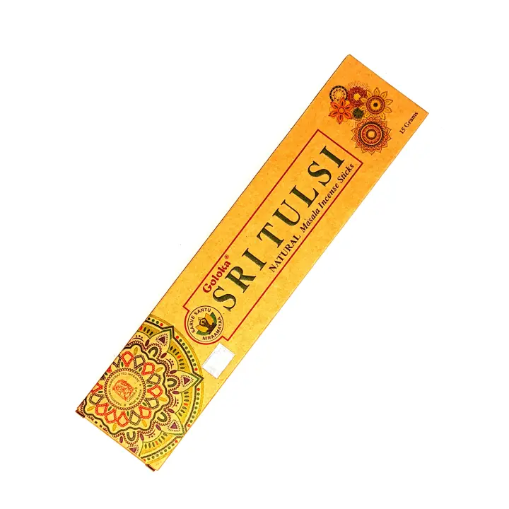 INCIENSOSHOP  - 3 x unidades de Incienso orgánico Sandalwood Goloka de la India - 1
