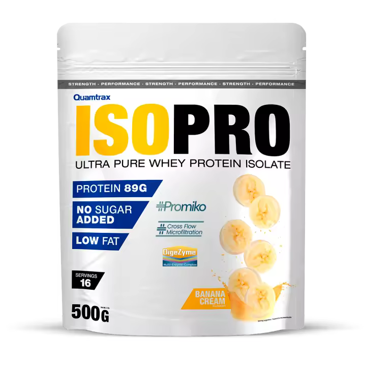 ISOPRO CFM 500 g - Proteína Aislada de Suero de Alta Calidad. QUAMTRAX Protein - 1