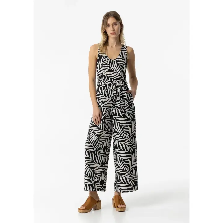 Tiffosi Vestidos y Monos Mujer REBAJAS Tabaco_4 Estampado - 1