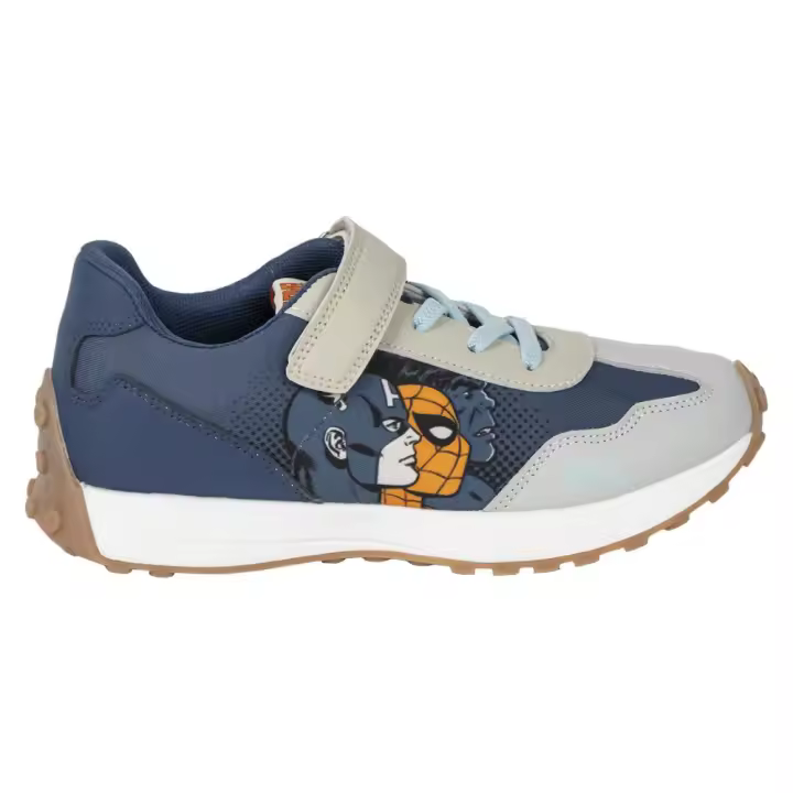 Zapatillas Deportivas Avengers con Velcro Azul Marino Niño 77905 - 1