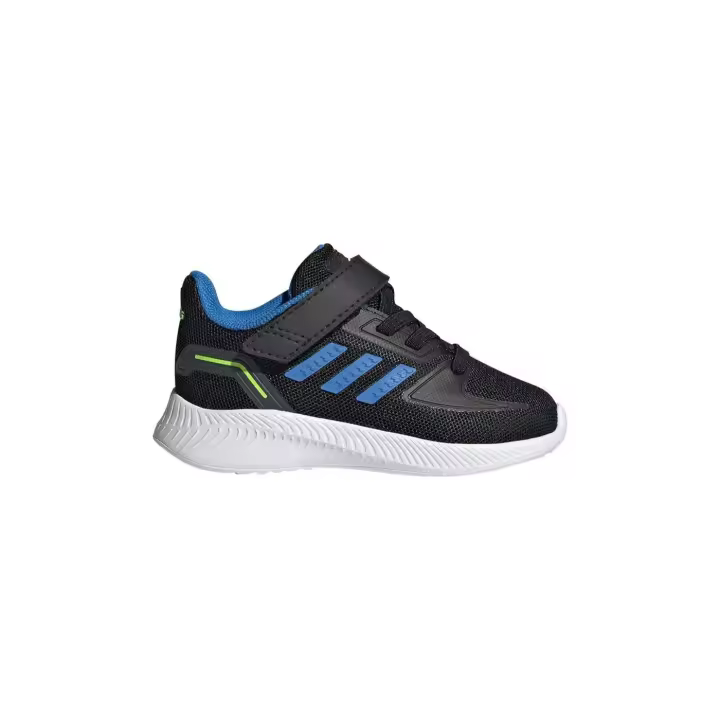 Zapatilla Niño adidas Runfalcon 2.0 Negra Azul - 1