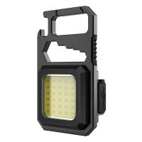 Linterna pequeña LED COB multifunción 8 en 1, 800 lúmenes, 550mAh, para caminar, acampar, portátil, Mini luz de trabajo de viaje exterior - details 2