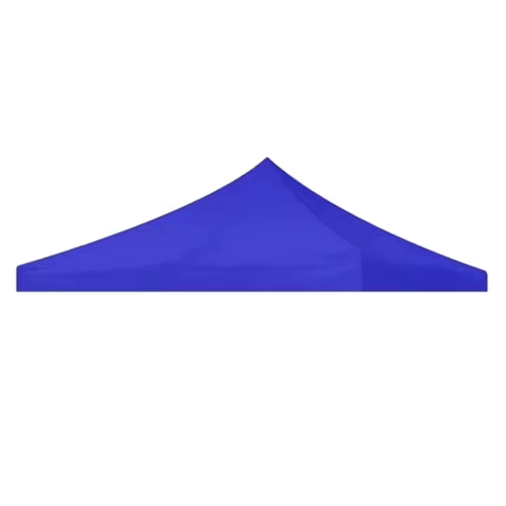 Cubierta De Toldo Azul Resistente Al Agua Y UV Para Toldo Plegable De 2.9x2.9 Metros Material De Tela Oxford Protección Solar Para Acampar Y Recreación - 1