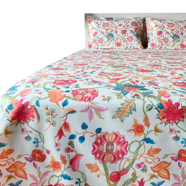Juego de Sábanas Estampado Floral– Alo Home - 1