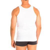 Q-EN-Camiseta interior de tirantes y cuello redondo para Hombre 1001
