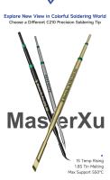 HISEECON C210 Serie Integrated Tornillos De Soldadura Recuperación De Temperatura Para Estaciones JBC Sugon Aifen T210 T26 A9 GVM YIHUA Herramienta De Reparación 6 En 1 - details 1