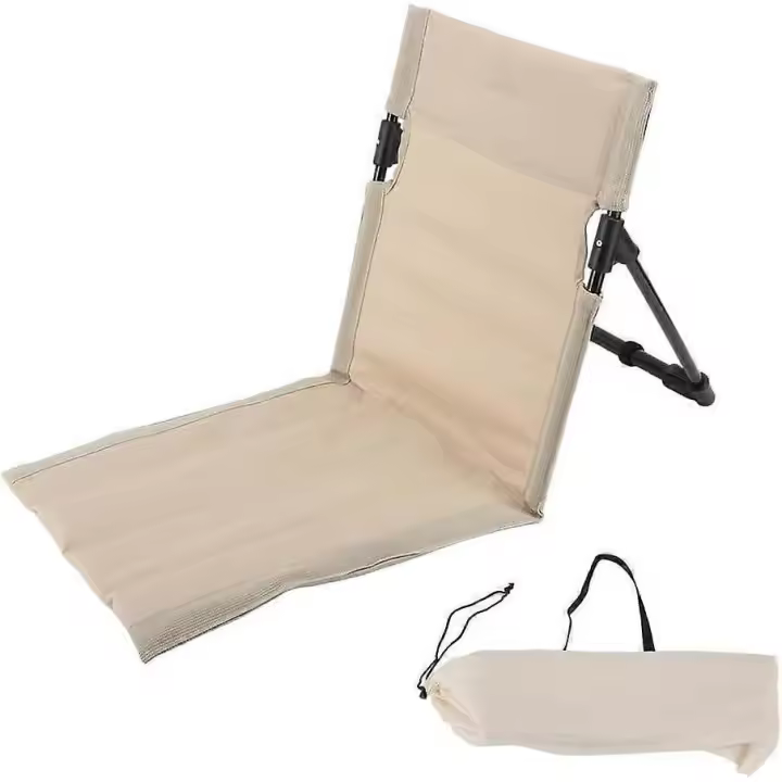 Ultra-Light Camping Folding Chair with Backrest,Outdoors Relaxing Chair with Carry Bag for Camping Beach Road Trips - 1